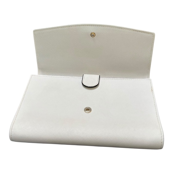 Kate Spade Tan White and black shoulder purse EUC some light wear - Picture 3 of 15